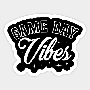 Game Day Vibes Sticker
